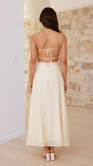 Rahima Maxi Dress - Yellow